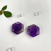 Colgante de estrella de seis puntas con piedra semipreciosa de cristal de 25 mm de Amazon Explosions, multimaterial, piedra desnuda, accesorios de joyería, collar para pareja