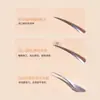 Pinzas Multifuncionales de Delfín Rizador de Pestañas Pinza para Puntos Negros y Acné Asistente de Maquillaje Pinzas de Alta Precisión Herramienta de Belleza