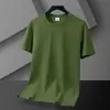 Moletom Masculino Estilo Coreano com Gola Redonda e Manga Curta, Moda Verão Tendência Camiseta Fina para Homens