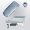 Suporte de arco Altura interna Palmilha Artefato Masculino e Feminino Invisível Fundo macio respirável Esportes Absorção de choque Não cansado Pé Meia almofada Verão