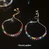 Pulseira de Zircônia Coreana Redonda Ajustável, Toque de Luxo Leve e de Alta Qualidade, Temperamento Suave, Joia Versátil e Estilo Retrô