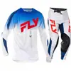 Conjunto de Ropa para Descenso, Transpirable, Absorbe el Sudor, Secado Rápido, Ropa para Descenso, Conjunto de Ciclismo para Deportes en Bicicleta, Nuevo Modelo Transfronterizo al por Mayor