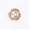 Dart Plus Perla Metálica Cosido a Mano de Moda y Exquisito Traje de Lana Abrigo Exterior Abrigo Cortavientos Botones Botones