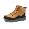 Comercio Exterior Tallas Grandes Forro Polar Cálido Botas de Nieve para Senderismo Deportivas de Algodón para Hombre al Aire Libre Calzado Casual de Viaje Todoterreno