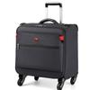 Estuche de viaje tipo navaja suiza para negocios, maleta de cabina ultraligera de 18 pulgadas, maleta de tela Oxford, equipaje ligero con ruedas universales