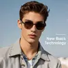 Gafas Inteligentes Bluetooth M10C Montura Transfronteriza Nuevas Lentes Antiluz Azul que Cambian de Color Gafas de Sol de Moda para Escuchar Música, Llamar y Conducir