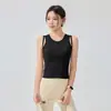 Chaleco Deportivo Todo en Uno para Mujer, Alta Elasticidad, A Prueba de Golpes, Ropa Interior Push-Up, Sin Mangas para Correr, Secado Rápido, Transpirable, Top de Yoga