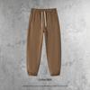 Ilha Cai Xiang Roupa Masculina Primavera e Outono Cruzamento de Fronteiras Estilo Americano Marca da Moda Solta Cor Sólida Básica 430g Moletom com Capuz 100% Algodão para Homem