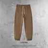 Personalização de Pipa Estilo Americano Calça de Moletom Pesada 430g Algodão Puro Unissex Casual de Alta Qualidade Calça Jogger de Felpa para Homens