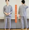 Ropa de Moxibustión de Manga Larga Delantera y Trasera de Algodón, Ropa de Belleza, Ropa para Baño de Vapor, Ropa de Manga Larga con Espalda Abierta para Masaje de Pies, Ropa de Manga Larga para Fisioterapia