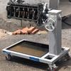 Motor de Coche Motor Soporte Basculante Desmontaje Caja de Cambios Revisión Reparación Soporte Móvil Mesa Giratoria Herramienta de Reparación de Automóviles