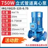 Bomba Centrífuga de Tubería Vertical Renmin 380V Industrial Doméstica 220v Bomba de Presión Bomba de Circulación de Agua Caliente para Caldera de Calefacción