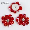 Máquina de Joyería DIY Flor para Zapato Miaoyi Flor de Flor de Cristal Transparente con Pedrería Cosida a Máquina Cosida a Mano Accesorios de Moda Versátiles