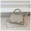 2026 Nuevo Modelo Bolso Tejido con Diamantes Brillantes Bolso de Noche con Acabado de Alta Gama, Bolso Cuadrado Pequeño con Cadena de Borde Ondulado, Bolso Cruzado de Lujo Ligero