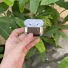 Capa protetora para fone de ouvido Bluetooth Apple Air Pods Pro 2ª geração com banho fosco para Apple 1ª/2ª geração, capa prateada para a 3ª geração