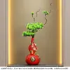 Calabaza Grande Cinco Bendiciones Adornos Nuevo Estilo Chino Sala de Estar Gabinete de TV Nicho Gabinete Vertical Decoración Nuevo Hogar Regalo de Inauguración