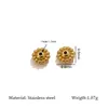 Cuentas roscadas de acero inoxidable de color vintage europeo y americano, cuentas espaciadoras, accesorios para joyería hecha a mano DIY, cuentas sueltas para pulseras y collares