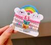Pulsera Acrílica para Niños de Venta Caliente Transfronteriza con Cuentas a Mano Colorida de Dibujos Animados Fruta Niñita Versátil Juego de Joyería