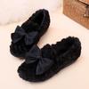 Zapatos de Tela Old Beijing Estilo Nuevo Invierno 2026 con Forro de Felpa para Calidez, Pantuflas de Algodón para Mujer de Uso Diario en Casa y en Interiores, Zapatos de Algodón sin Cordones