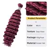 Cabelo Cru Onda Profunda Cabelo Real Cabelo para Aplique Pacote de Cabelo Real Peruca Real Cabelo Humano para Tranças