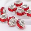 Cadena de Garra con Perla Plana Ojo de Gato Cuadrada Perforación de Bola con Cadena Puede Pasar a Través de Agujero Recto Perlas Sueltas Pulsera DIY Llavero Adorno Accesorios Material