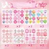 Feliz Día de la Madre Etiqueta Decorativa de Regalo Embalaje Caja de Regalo para Mamá Bolsa para Dulces Galletas Tarjeta Sobre Sello Adhesivo