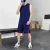 Conjunto Esportivo Estudantil Tamanho Grande Masculino Novo Estilo Uniforme de Basquete Juvenil Shorts de Verão Manga Curta Secagem Rápida Conjunto de Corrida