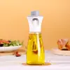 Frasco Pulverizador de Óleo Atomizador Personalizado, Frasco de Vidro Tipo Pressão para Condimentos com Névoa Uniforme, Frasco à Prova de Poeira 180ml para Controle de Óleo, Pote de Óleo de Vidro