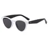 Óculos de Sol Vintage Cat-Eye para Mulheres, Marrom de Alta Qualidade Elegante Protetor Solar para Rostos Pequenos, Óculos de Sol para Dirigir Masculinos, Óculos de Sol Modernos Estilo de Rua