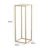 Suporte simples para exibição de vitrine de loja de roupas, prateleira para vasos de flores de interior, rack de armazenamento de corredor de chão, mesa de água, mesa lateral de canto
