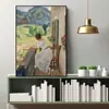 Pintura abstrata suspensa de Matisse sala de estar grande de chão pintura decorativa alto senso nicho arte fundo de sofá pintura a óleo