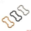 Accesorios de hardware para equipaje al por mayor de fábrica, anillo de resorte con forma de huevo y hueso abierto, conexión de bolsa, hebilla, anillo de elevación