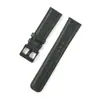 En Stock, Adecuado para Huawei Gt5 Samsung Watch Correa de Cuero Genuino Baotao, Patrón Crazy Horse, Correa de Reloj Estilo Vintage 22mm