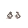 Colgantes de acero inoxidable transfronterizos con piedras de varios colores, accesorios de joyería para collares hechos a mano DIY de acero de titanio vintage, en stock al por mayor