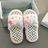 Lindas Zapatillas de Felpa de Gatito de Dibujos Animados para Mujer 2026 Otoño Invierno Zapatillas con Lazo para Niñas Zapatillas Casuales para el Hogar