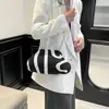 Bolso de Diseño de Nicho Transfronterizo 2026 Nuevo Bolso de Cadena Bolso de Hombro de Moda Rayado Bolso Cruzado de Gran Capacidad para Mujer