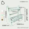 Sala de Estar Blanco Escandinavo Transparente Nuevo Estilo Tronco Viejo Balcón Soporte para Flores Simple Multifuncional Estante Único Estante para Suculentas