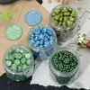 Gránulos de Cera para Pintura de Fuego en Formas de Estrella, Flor y Corazón, Etc., Varias Especificaciones, Lote Mixto, Gránulos de Cera para Sello de Pintura de Fuego, Sellados en Botellas, Cera de Sello Vintage