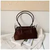 Bolso de Axila de Color Sólido Estilo Coreano para Mujer con Lazo Bolso de Hombro Único 2026 Otoño Nueva Llegada Gran Capacidad Bolso Tote Casual para el Trabajo