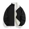Chaqueta Deportiva Casual Transfronteriza para Hombre, Chaqueta de Vuelo Reversible, Logo Personalizado, Estilo Juvenil Moderno