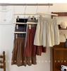 Pantalones cortos casuales simples de estilo japonés vintage de tencel arrugado de pierna ancha para mujer, verano, cintura alta, cordón ajustable, deportivos, adelgazantes, combinan con todo, pantalones cortos calientes