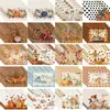 Manteles individuales de lino Amazon Otoño Acción de Gracias Transfronterizos para Decoración de Fiesta Festiva en Sala de Estar Comedor del Hogar Banderines de Mesa Personalizados