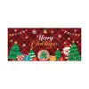 Navidad Año Nuevo Pareados Tela de Fondo Ancho de Puerta Cubierta de Puerta Bandera de Jardín Decoración Exclusiva de Comercio Exterior de Amazon Arreglo