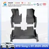Qualidade de Exportação 3.5MM BYD Song L Atacado Transfronteiriço Dedicado Personalização de Carro Tapetes de Chão de Carro tpe