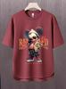 Nova camiseta de manga curta masculina verão coreano estilo moderno simples meia manga top Hong Kong estilo frouxo casual moda marca t-shirt