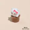 Animal de Desenho Animado Flor Pote Acessórios de Resina DIY Capa de Celular Pingente de Chaveiro Grampo de Cabelo Joia Material para Copo de Água