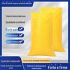 Fornecimento spot sacos de ráfia grossos amarelo brilhante sacos plásticos trançados para grãos de arroz sacos para ração Atacado