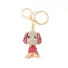 Chaveiro Criativo Cão de Orelhas Grandes Amazon Pendant Pequeno Ornamento para Mochila de Cachorro Metal Pequeno Presente Chaveiro Atacado