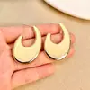 Pendientes Geométricos en Forma de U de Gota de Agua, Diseño de Alta Gama, Pendientes Personalizados, Pendientes Populares Europeos y Americanos Transfronterizos de Amazon