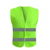 Chaleco reflectante multibolsillos para protección de seguridad y saneamiento, con clip para caballos, ropa reflectante para tráfico vial, venta al por mayor